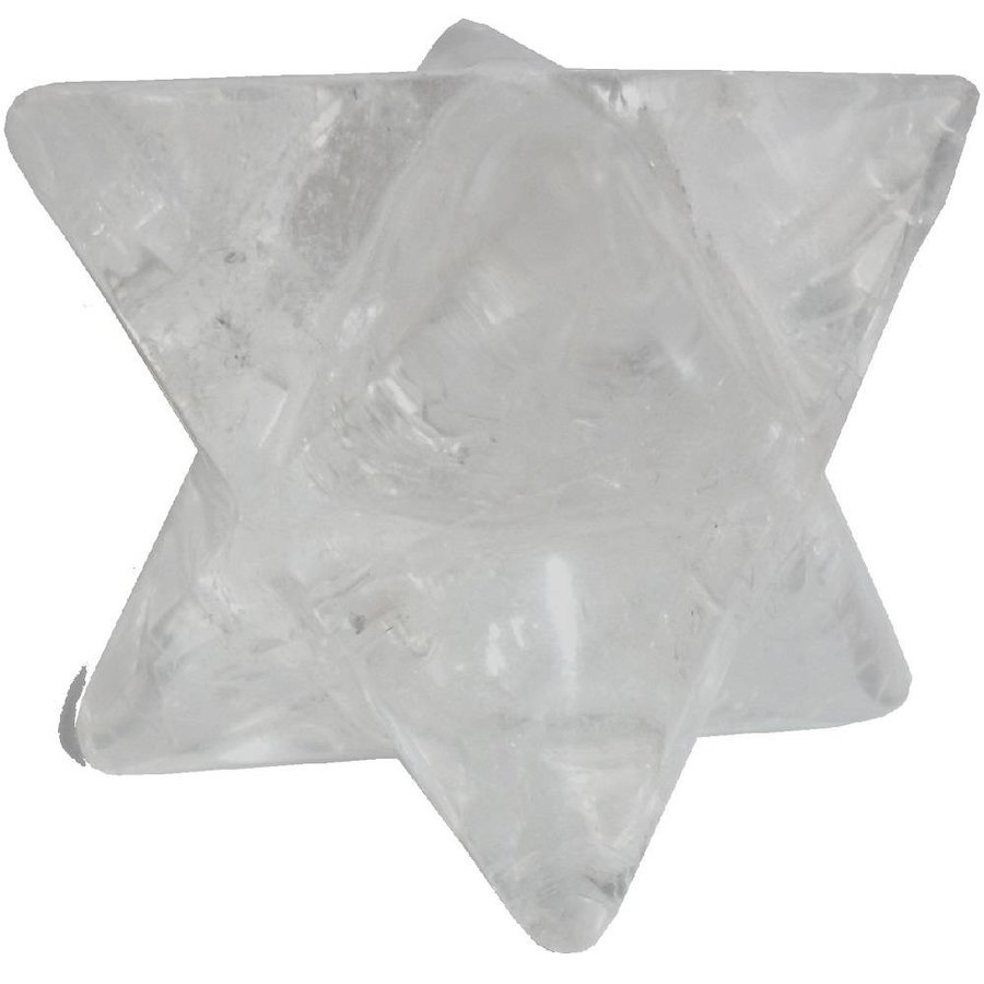Merkaba aus Bergkristall Heilstein Edelstein - Sterntetraeder-3
