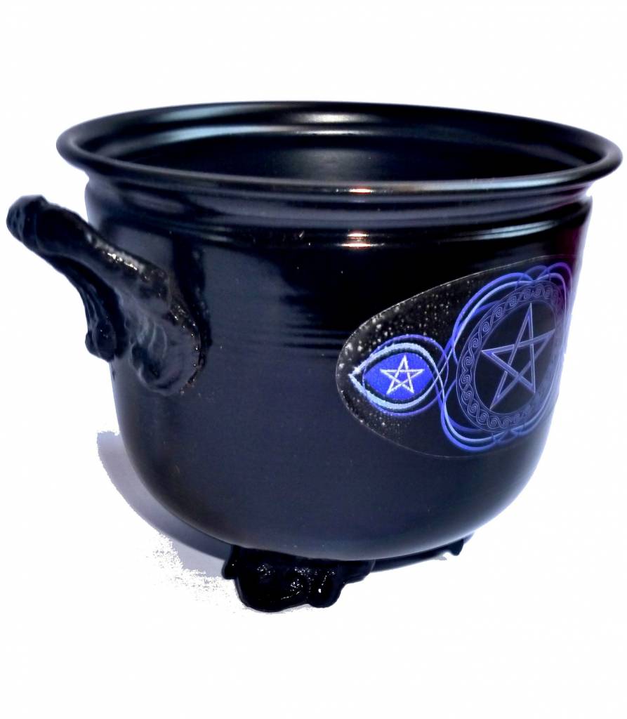 Hexenkessel mit Pentagramm - Alraune Esoterik - Shop für Magie, Hexen ...