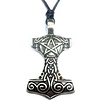 Keltisch Thors Hammer mit Pentagramm