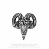 Alchemy Alchemy England 1977 Ring  Baphomet