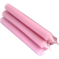 Stabkerze: Pastellrosa, Pink oder Altrosa