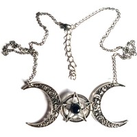 thumb-Triple Moon Stirnschmuck - Kette-2