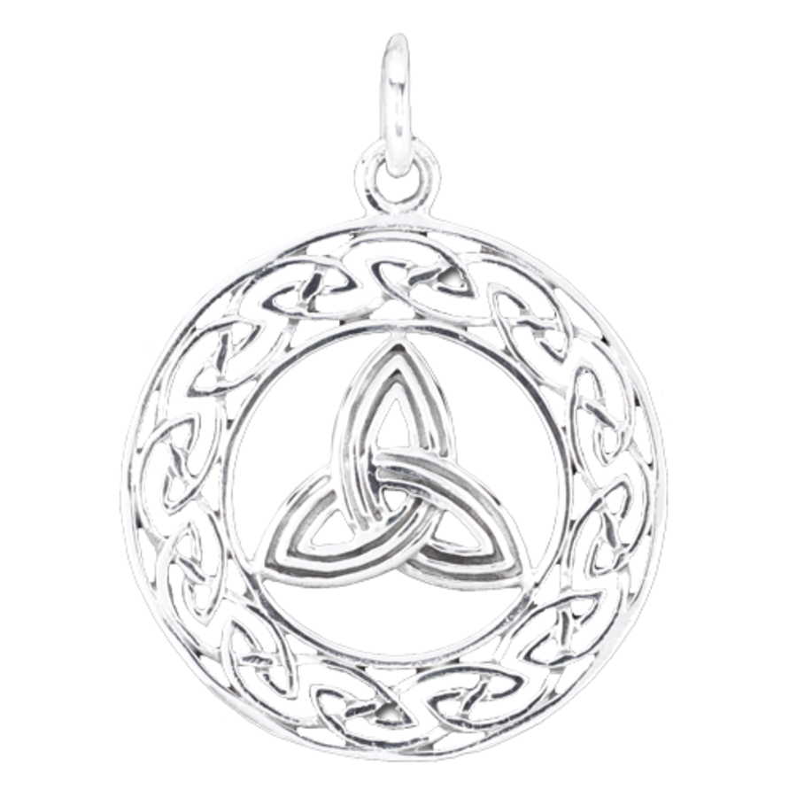 Triquetra Anhänger Dreifacher Knoten-1