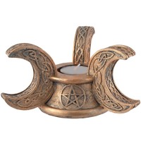 thumb-Duftlampe mit Dreifachmond und Pentagramm-4