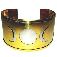 thumb-Schön gearbeitete Armreifen aus goldfarbenem Messing-9