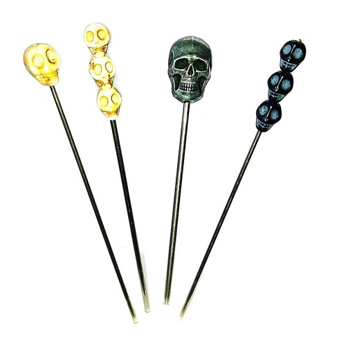 Voodoo Nadel mit Totenkopf 