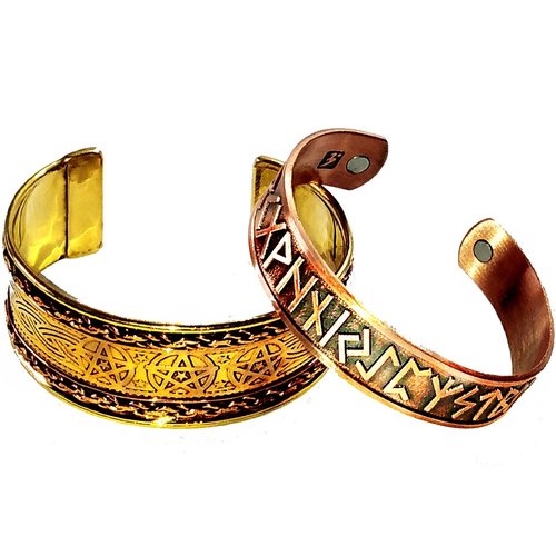 Kupfer Armreifen, Armbänder 