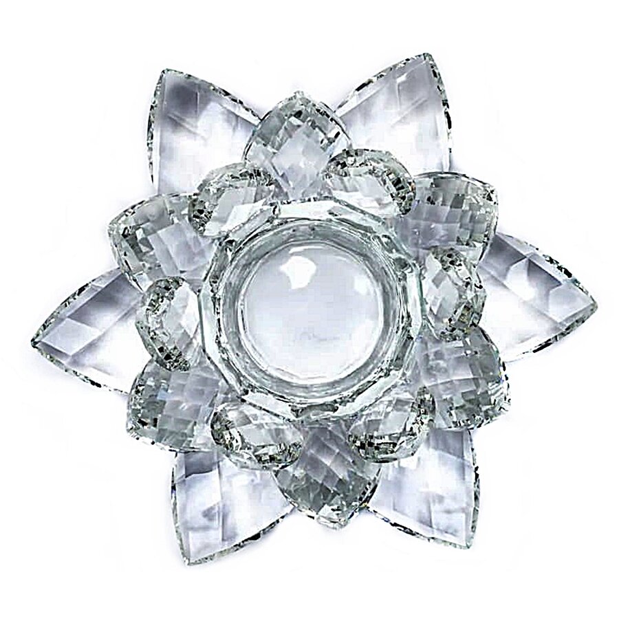 Lotus Kerzenhalter Kristall-3