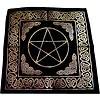 Keltisch Altartuch Pentagramm, groß mit Celtic Rahmen und Pentakel