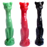 thumb-Katze, Figurenkerze-2