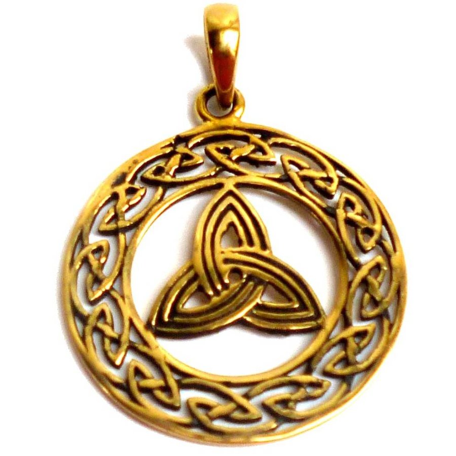 Triquetra Anhänger Dreifacher Knoten-2