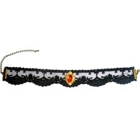 thumb-Vampire Girl Spitzen Halsband, Gothic Halsband Spitze-2