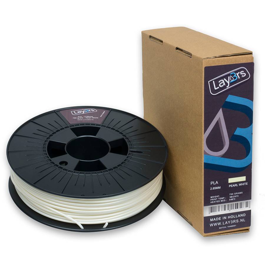 Lay3rs PLA 750gr Pearl white