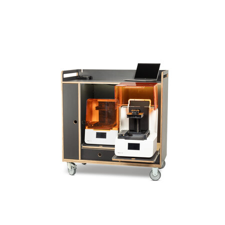 AMPC AMcart, an innovative 3D-print trolley for education.