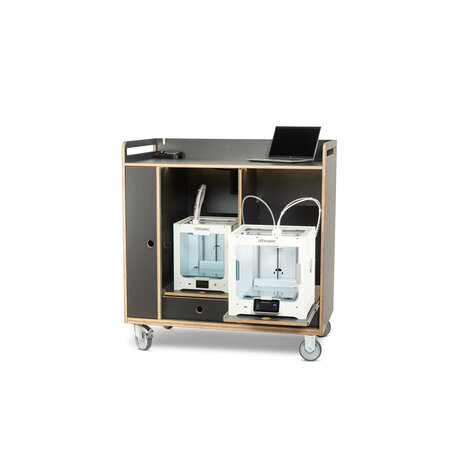 Lay3rs AMcart, an innovative 3D-print trolley for education.