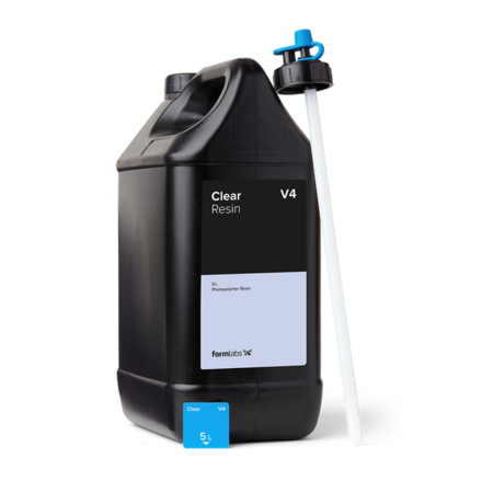 Formlabs Clear Resin V4.1 (Form 3) 5 L