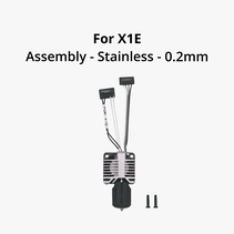 Complete Hotend Assembly with Stainless Steel Nozzle - X1E