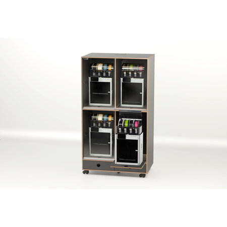 AMPC AMstation is a robust and efficient solution for safely and securely housing multiple 3D printers.