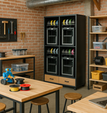 AMPC AMstation is a robust and efficient solution for safely and securely housing multiple 3D printers.