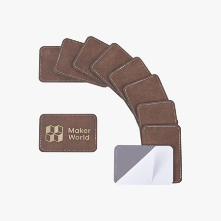 Bambu Lab Rectangular PU Iron-on Patch