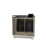 AMPC AMcart bundled with 2 Bambu Lab X2D AMS Combo printers