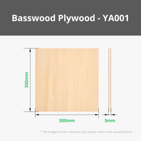 Bambu Lab Basswood Plywood