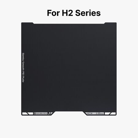 Bambu Lab Smooth PEI Plate (H2 Series, excl H2C) (FAP026)
