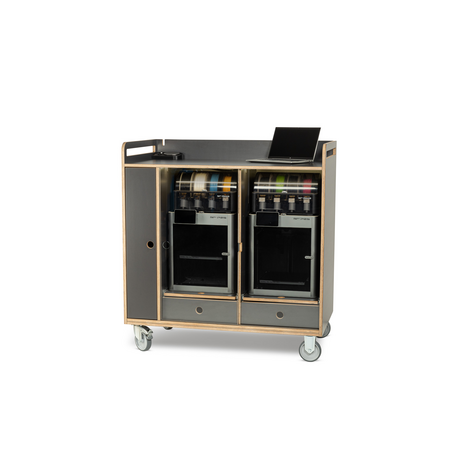 AMPC AMcart bundled with 2 Bambu Lab P2S 3D printers