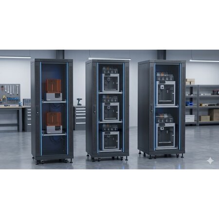 AMPC AMgrid 1600: Industrieele 3D Printfarm kast