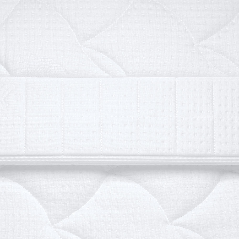 Natuurlijke matrashoes met rits