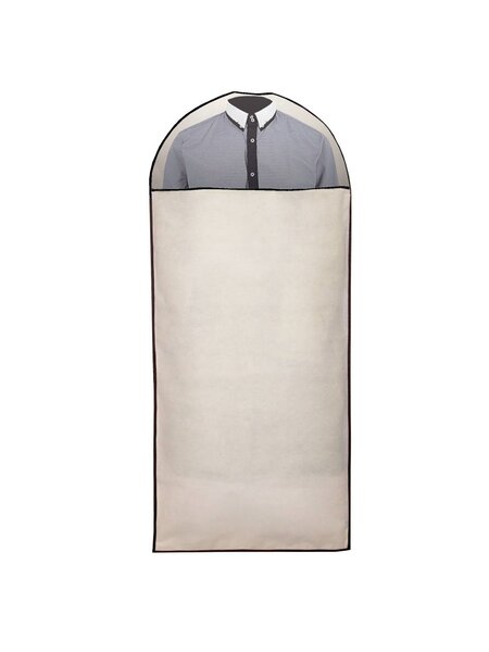 Pro Stevige Kledinghoes Met Venster Wit [135X60cm]