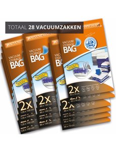 Pro Vacuüm Opbergzakken Home XL [Set 28 Zakken]