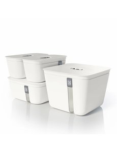 Vacuvita Vacuum Container Set Wit [4 stuks]
