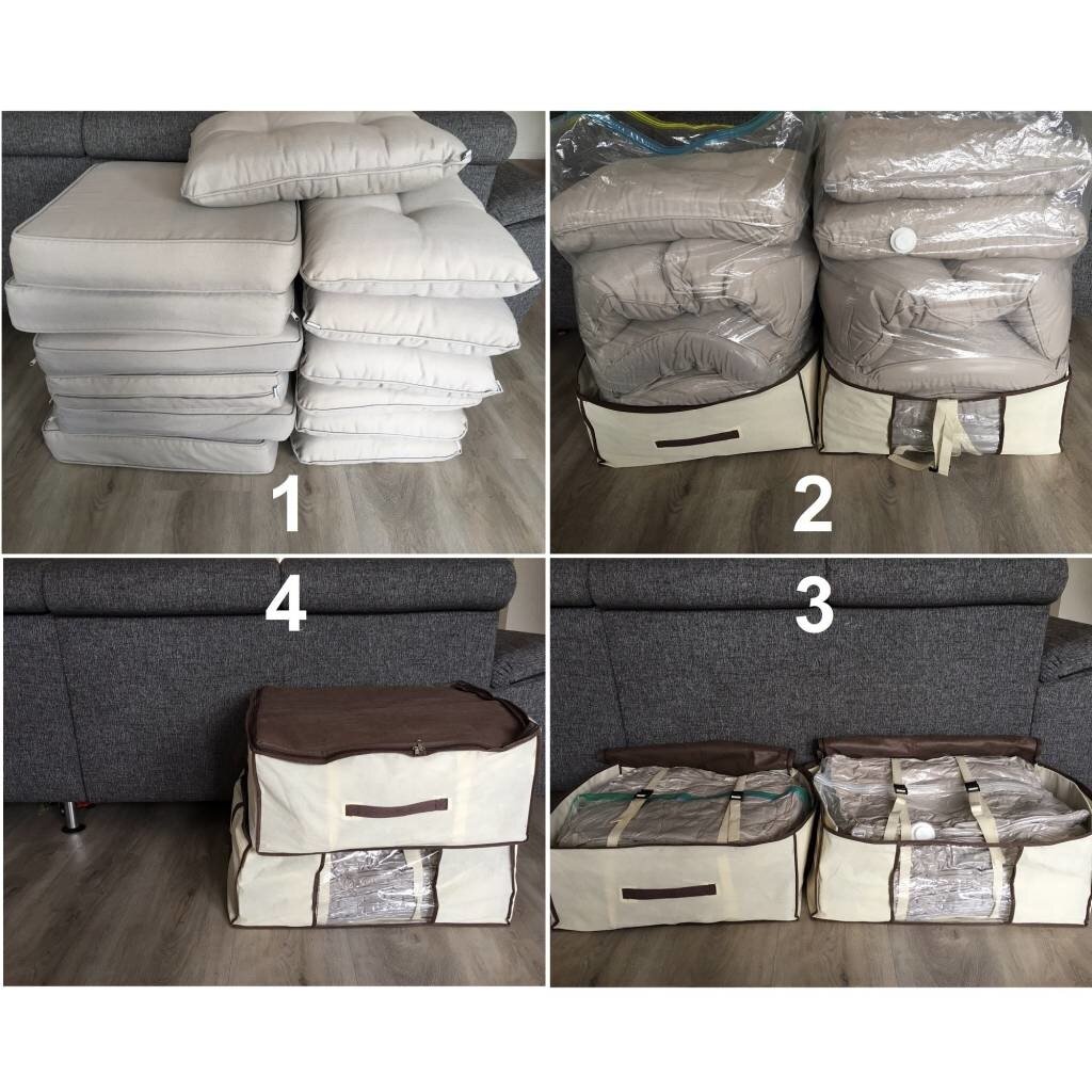 Pro Vacuum Opbergbox 40X40X25 cm [Inh. Zak 90X80X38 cm]