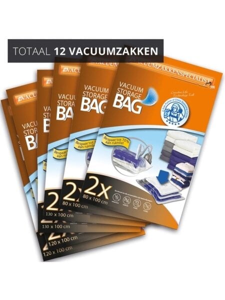 Pro Pakket Vacuumzakken Home Large [Set 12 Vacuumzakken]