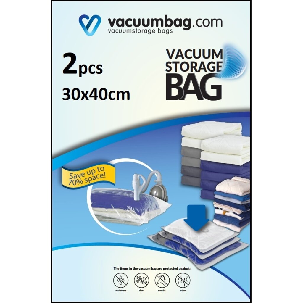 Vacuumbag.com Vacuumzak 30x40 [Set 2 vacuumzakken]