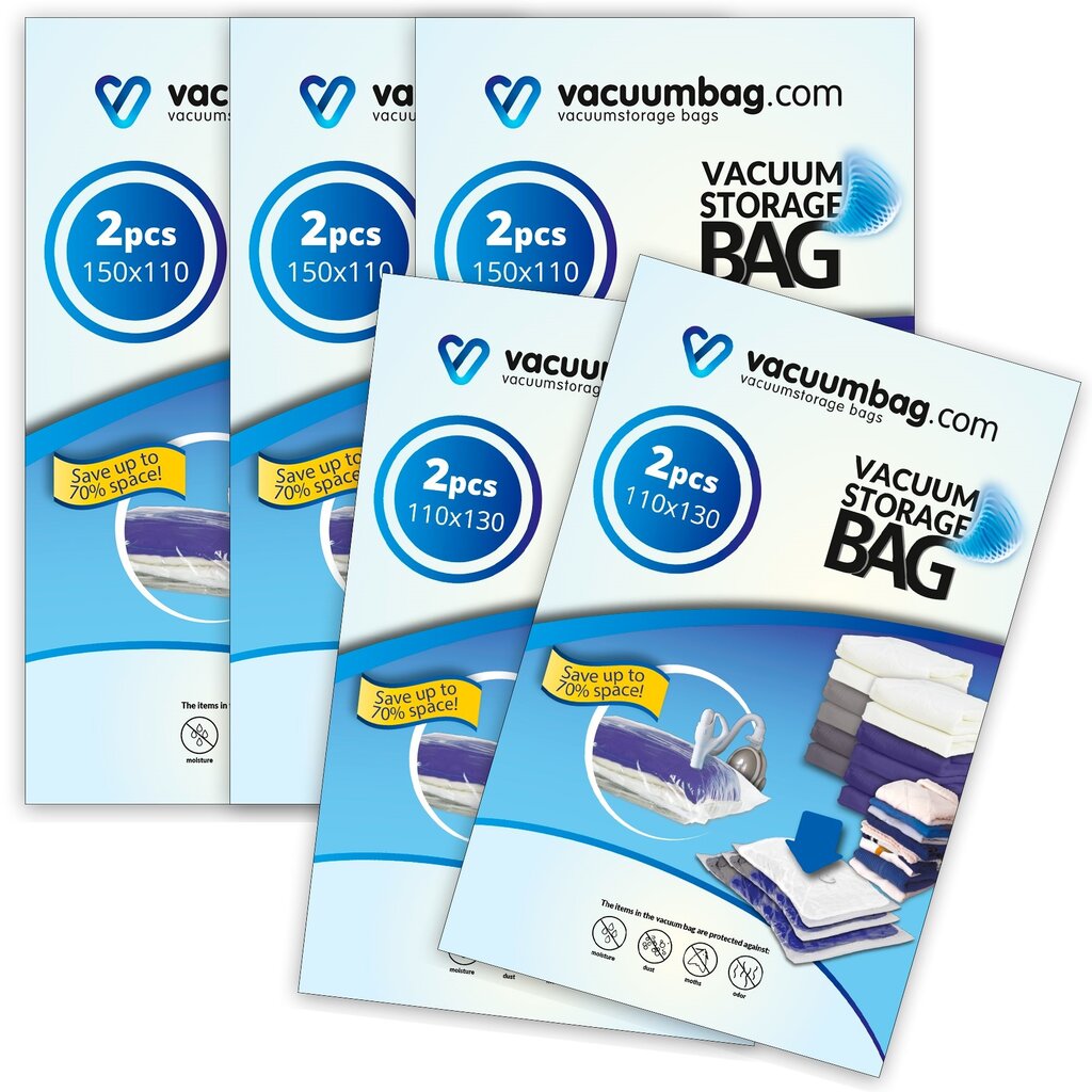 Vacuumbag.com Tuinkussen Vacuumzakken Pakket [Set 10 Zakken]