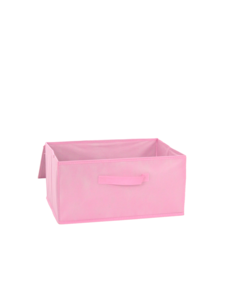  Opberg box Roze 40X30X20 [Per Stuk] Opbergdoos Textiel