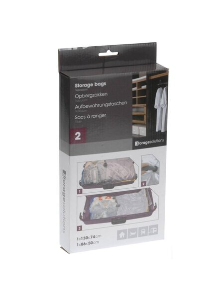 Vacuumzakken 130X74+86X50 [Set 2 Zakken]