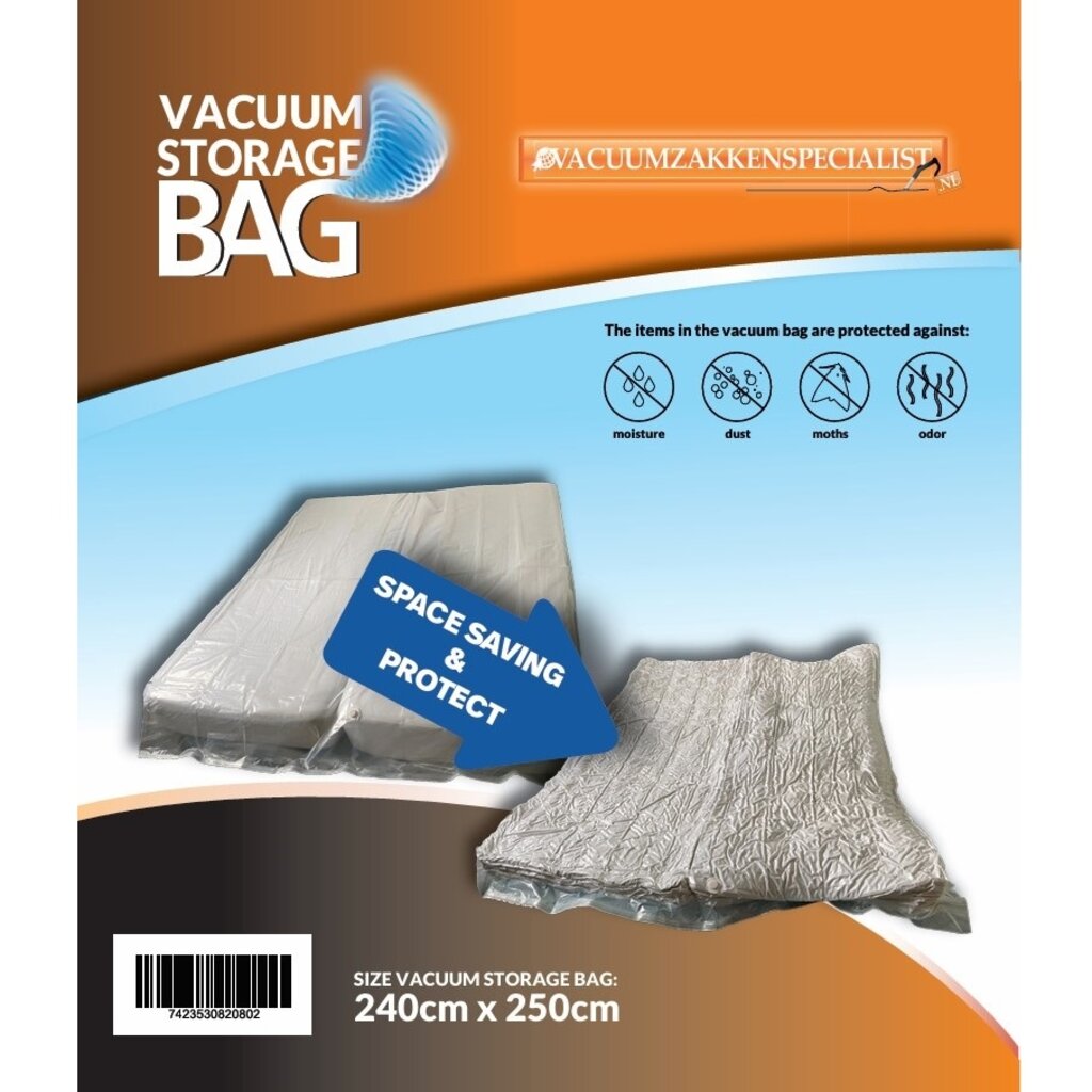 Pro Vacuumzak 240X250 cm voor groot Matras [Per Stuk]