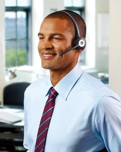PRO 925 draadloze headset voor vaste telefoon en mobiel