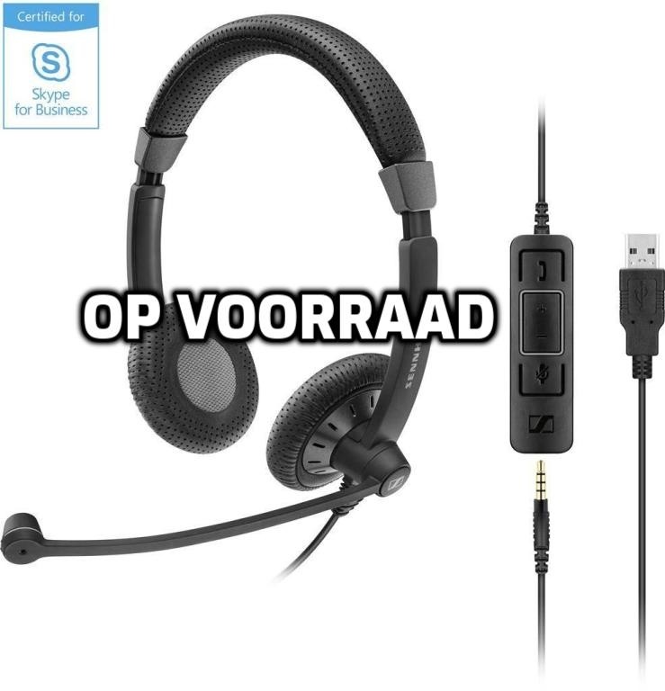 SC 75 USB MS voor PC (Microsoft Teams) en 3,5 Jack