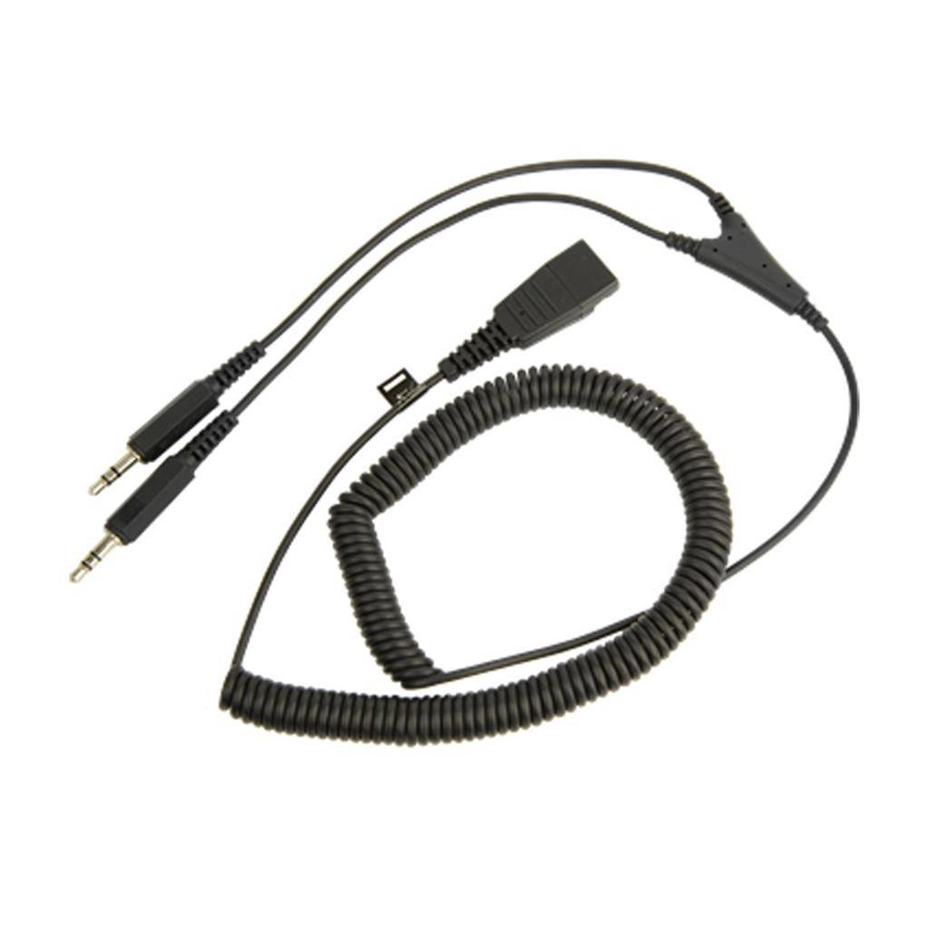 QD cord to 2 x 3.5mm jack - Soundcard