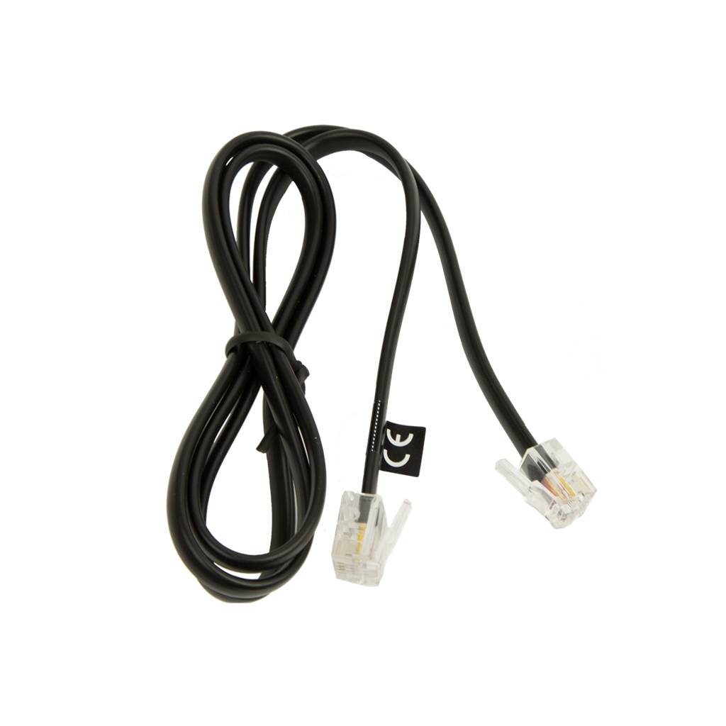 Converter RJ9 4P4 - RJ6 6P4C