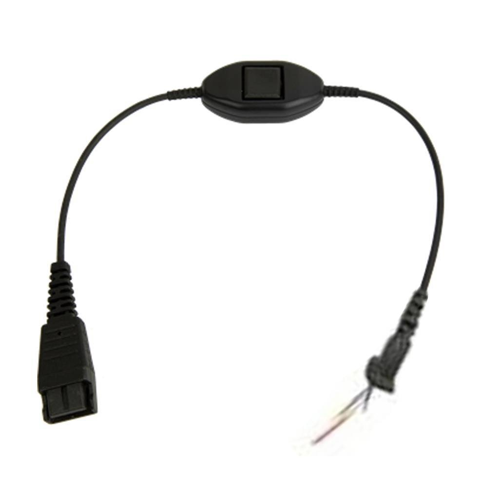 QD cord for Ascom with Mute function