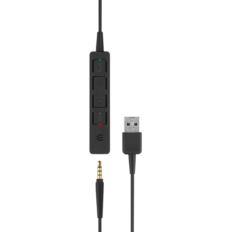 SC 165 Duo Headset met USB & 3,5mm jack