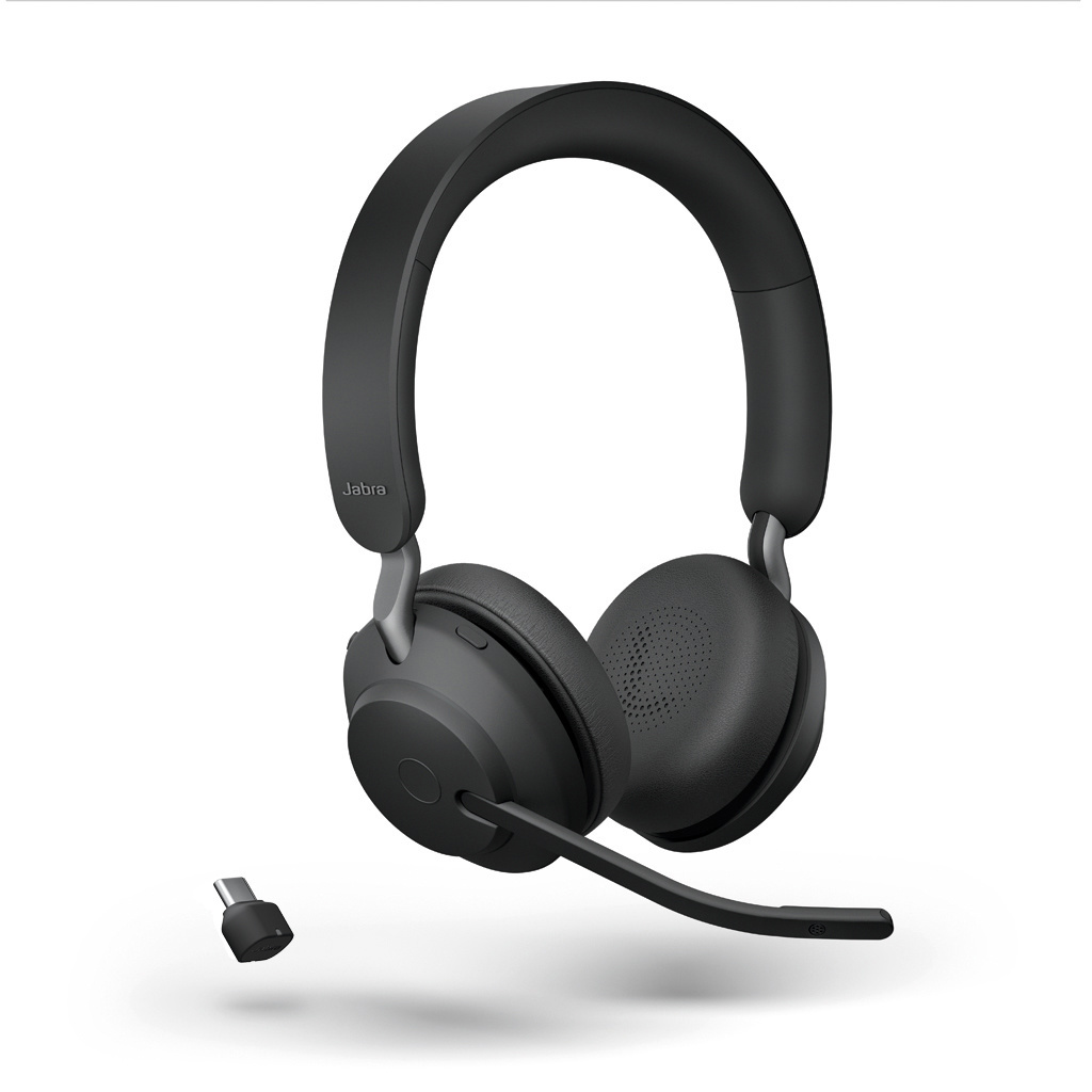 Evolve2 65 MS Stereo USB-C (BLACK) Microsoft Teams & SfB