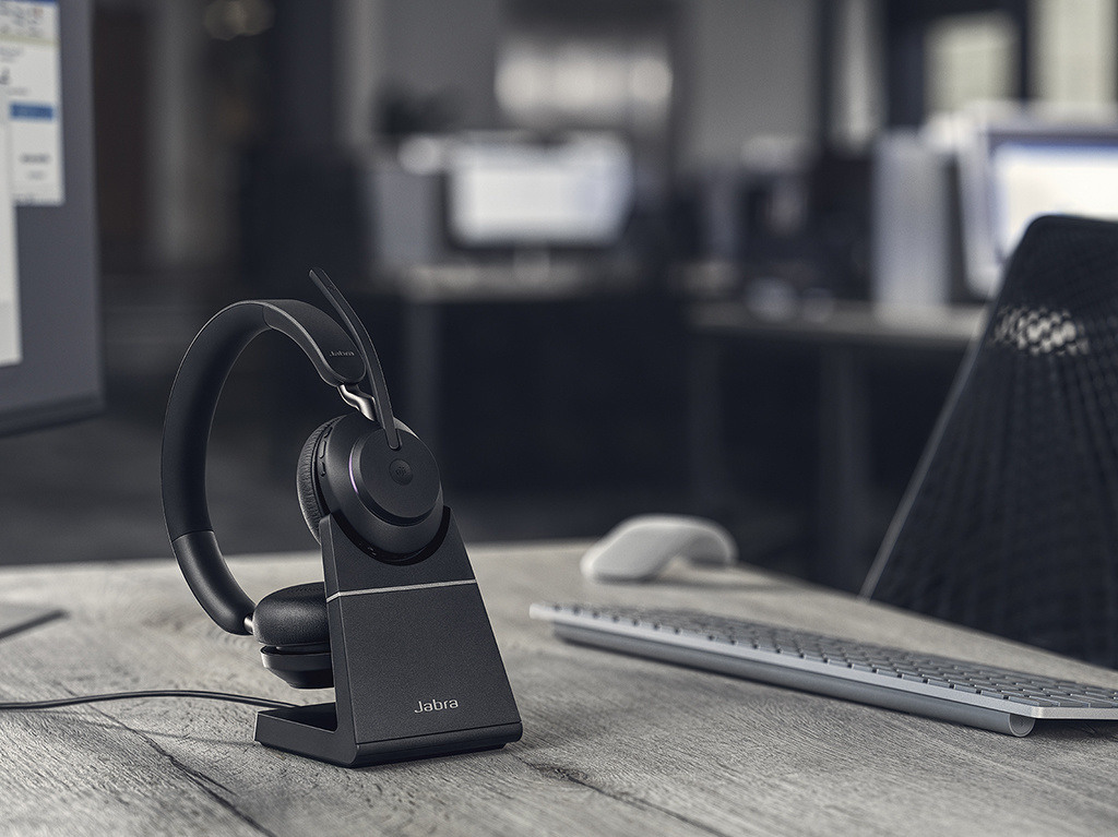 Evolve2 65 MS Stereo USB-C STAND (BLACK) Microsoft Teams & SfB