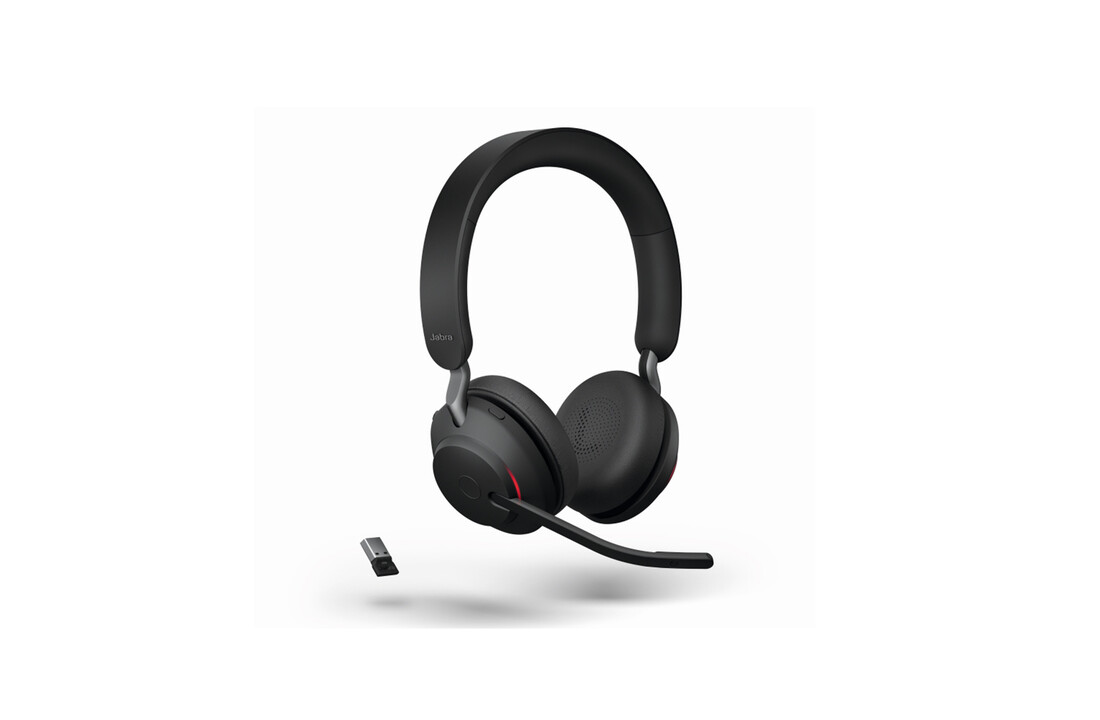 Evolve2 65 MS Stereo USB-A STAND (BLACK) Microsoft Teams & Sfb