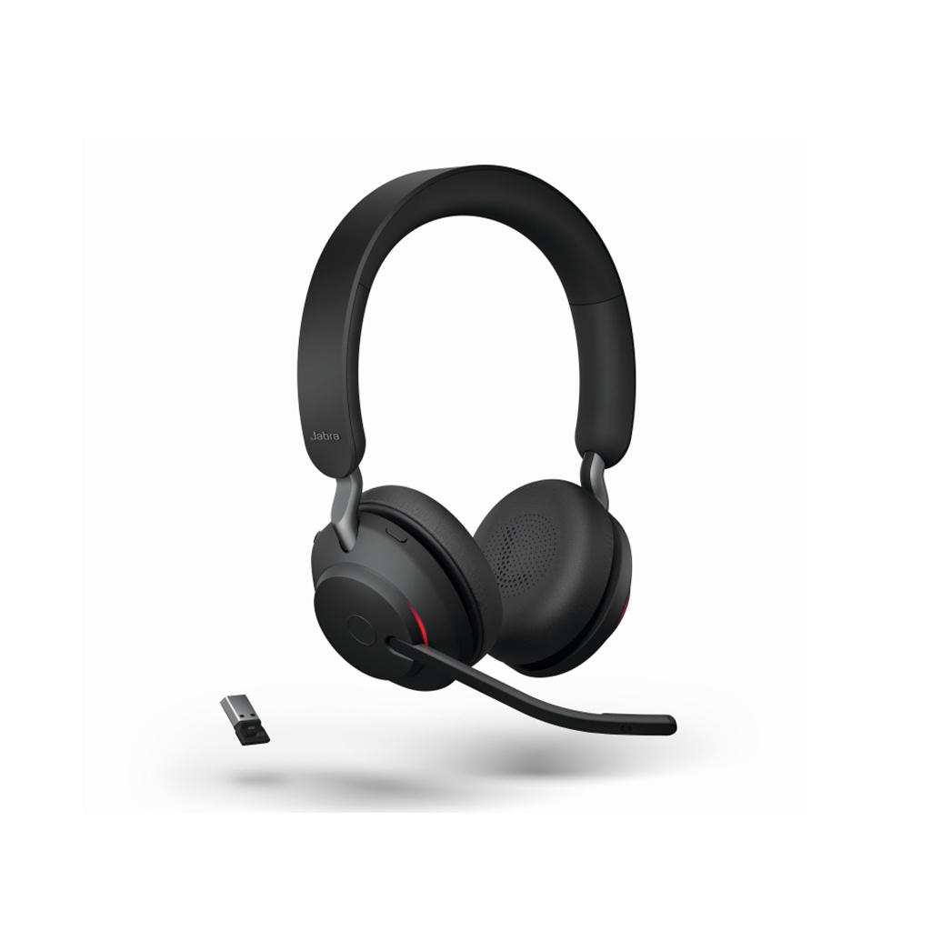 Evolve2 65 MS Stereo USB-A STAND (BLACK) Microsoft Teams & Sfb
